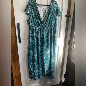 Bloomchic dress with hidden romper -size 20